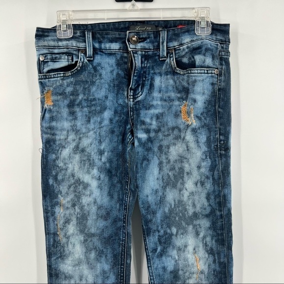 Level 99 Liza skinny blue jeans pants trousers size 28 - Picture 2 of 14